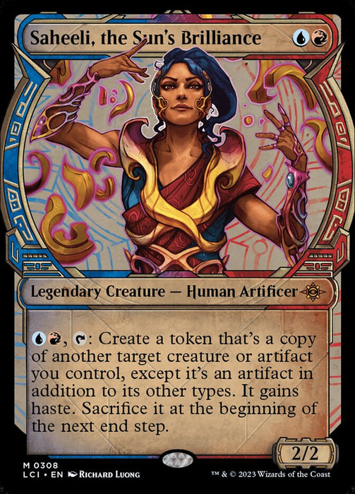 Saheeli, the Sun's Brilliance - Showcase- Legendary (Foil)