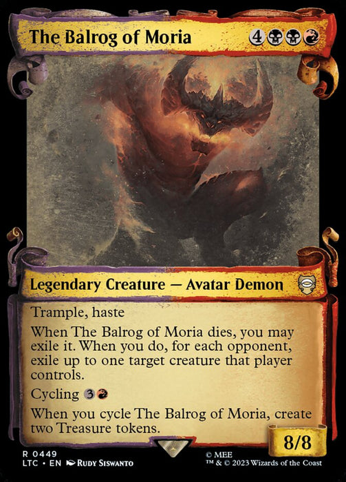 The Balrog of Moria - Showcase- Legendary