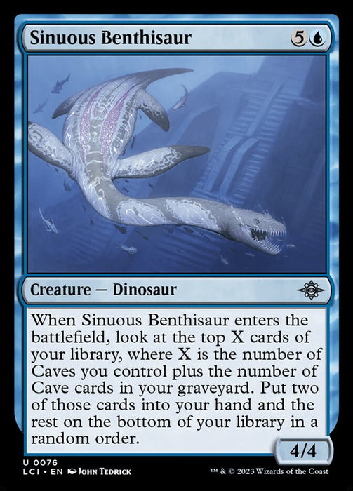 Sinuous Benthisaur (Foil)