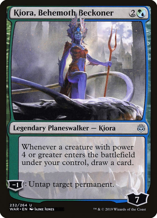 Kiora, Behemoth Beckoner  (Foil)