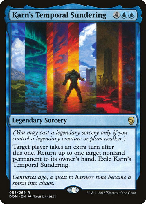 Karn's Temporal Sundering  - Legendary (Foil)