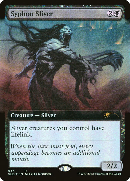 Syphon Sliver - Extended Art (Foil)