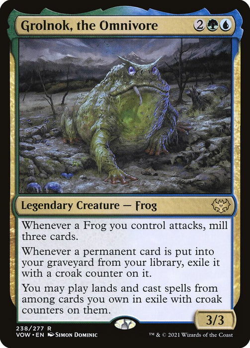 Grolnok, the Omnivore  - Legendary (Foil)