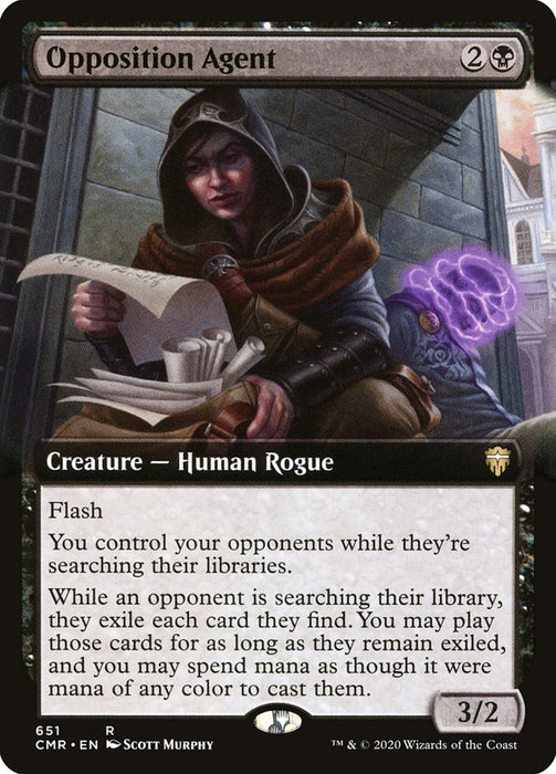 Opposition Agent  - Extended Art (Foil)