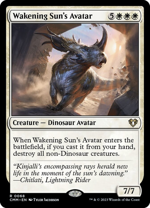 Wakening Sun's Avatar (Foil)