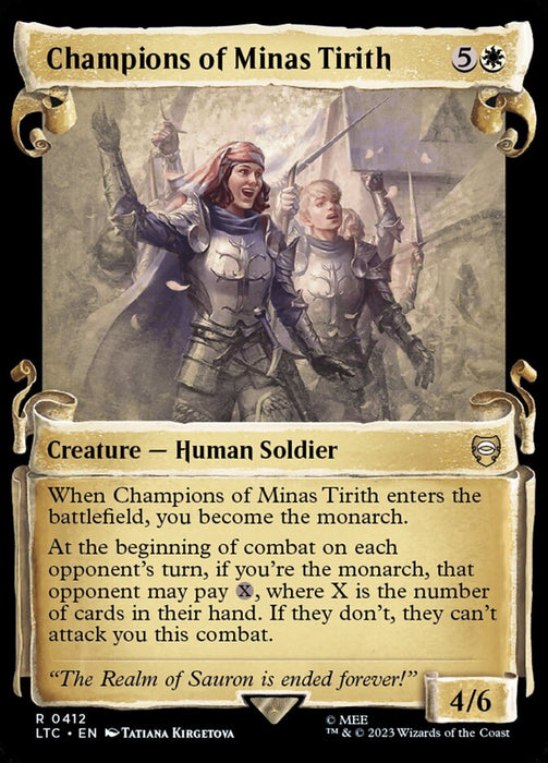 Champions of Minas Tirith - Showcase (Foil)