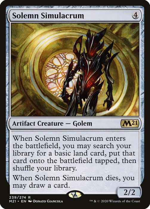 Solemn Simulacrum  (Foil)