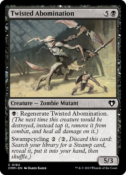 Twisted Abomination (Foil)