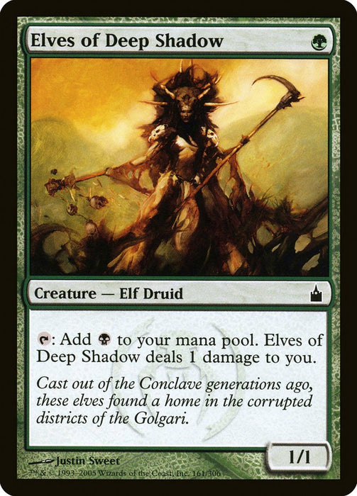 Elves of Deep Shadow  (Foil)