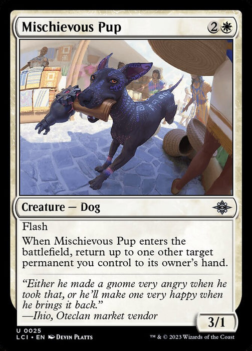 Mischievous Pup (Foil)