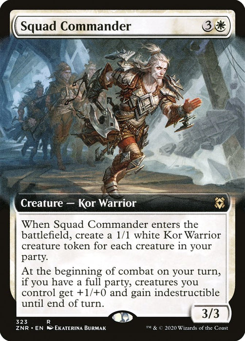 Squad Commander  - Extended Art (Foil)