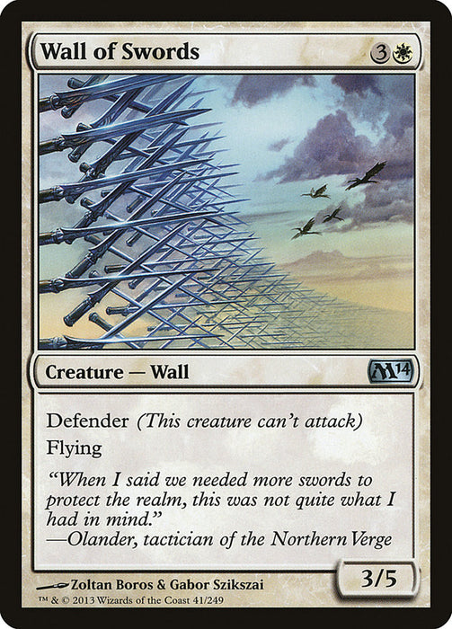 Wall of Swords  (Foil)