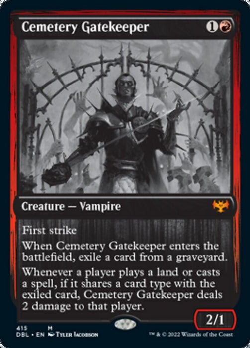 Cemetery Gatekeeper  - Inverted (Foil)