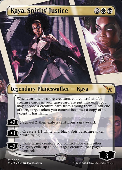 Kaya, Spirits' Justice - Borderless - Inverted