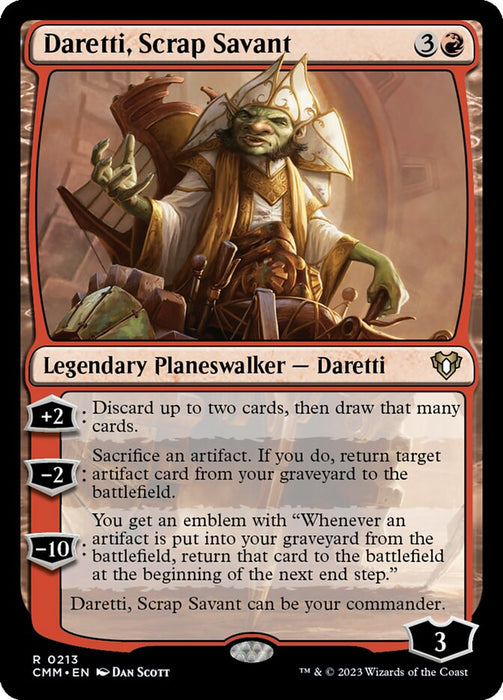 Daretti, Scrap Savant (Foil)