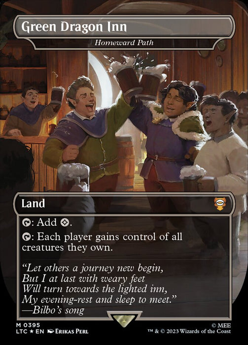 Green Dragon Inn - Homeward Path - Extended Art (Foil)