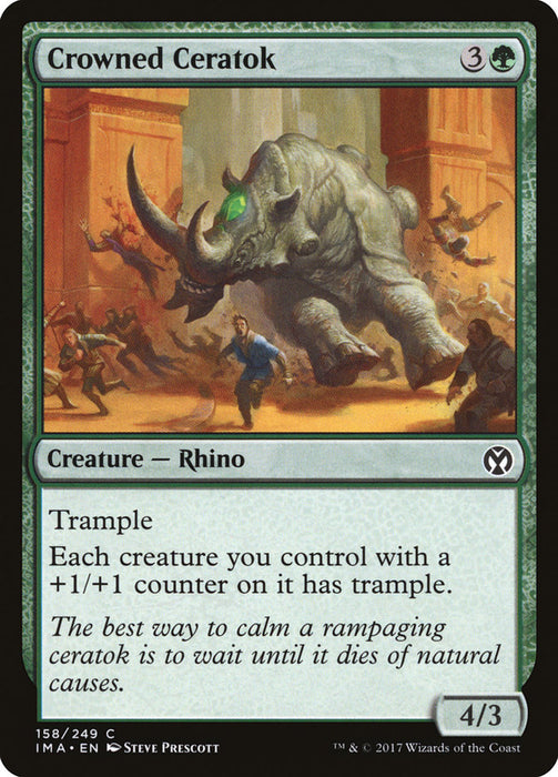 Crowned Ceratok  (Foil)