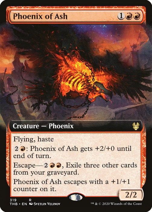 Phoenix of Ash  - Extended Art (Foil)