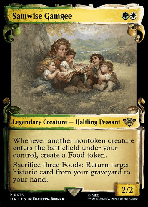 Samwise Gamgee - Showcase- Legendary (Foil)