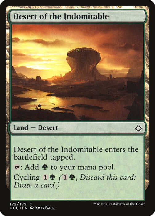 Desert of the Indomitable  (Foil)