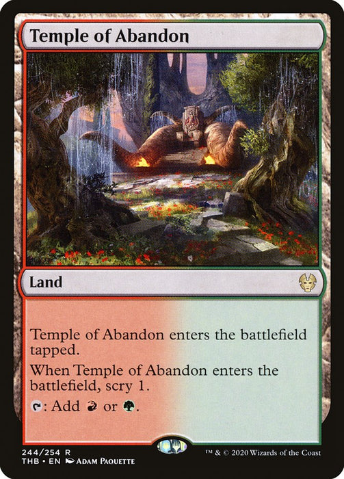 Temple of Abandon  (Foil)