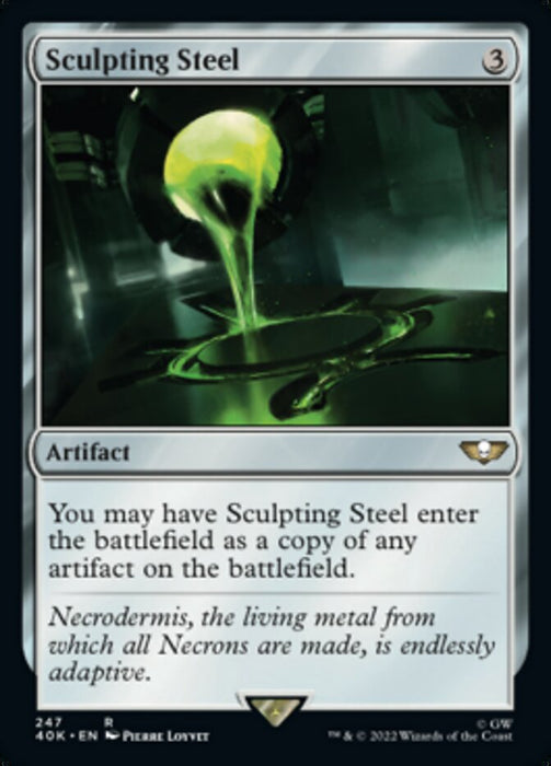 Sculpting Steel (Foil)