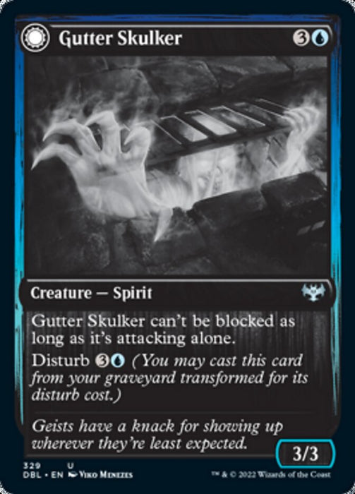 Gutter Skulker // Gutter Shortcut  - Inverted (Foil)