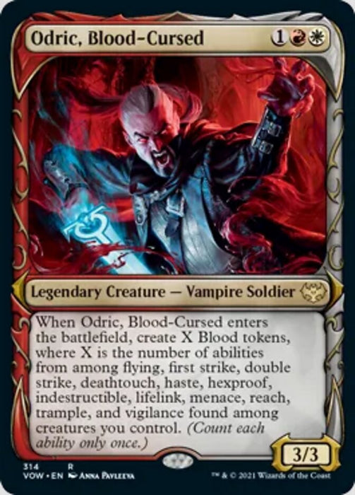 Odric, Blood-Cursed  - Showcase - Legendary