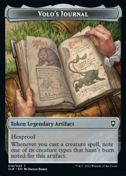 Volo's Journal  - Legendary (Foil)