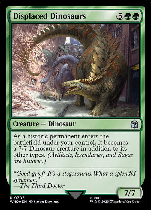 Displaced Dinosaurs (Foil)