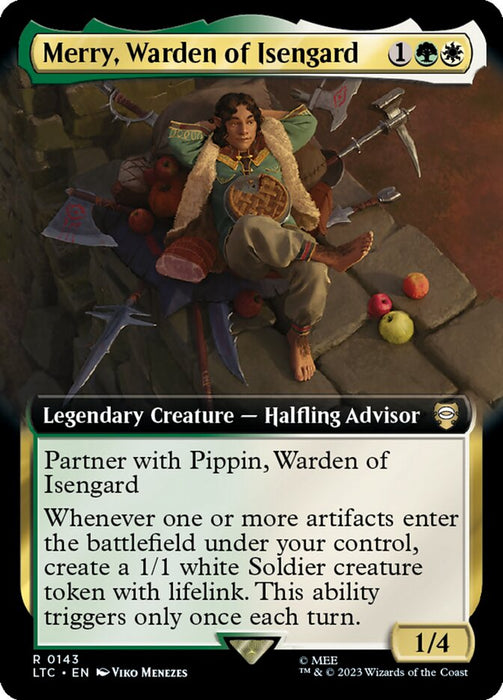 Merry, Warden of Isengard - Legendary- Extended Art