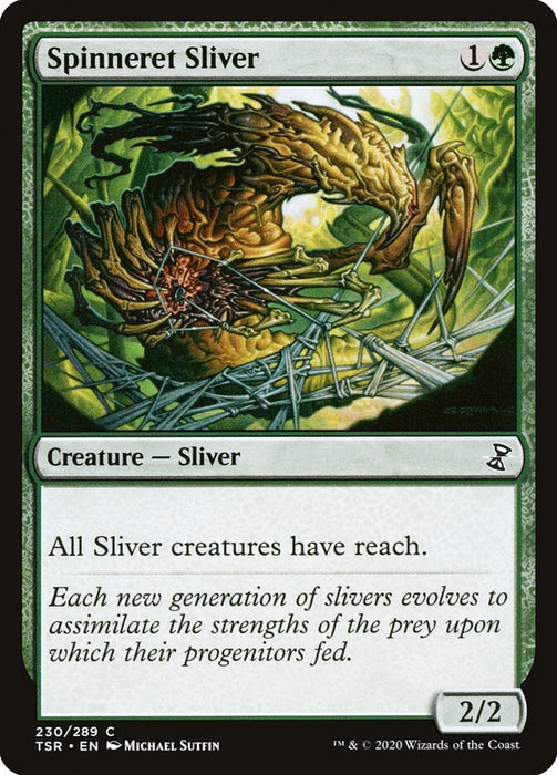 Spinneret Sliver  (Foil)