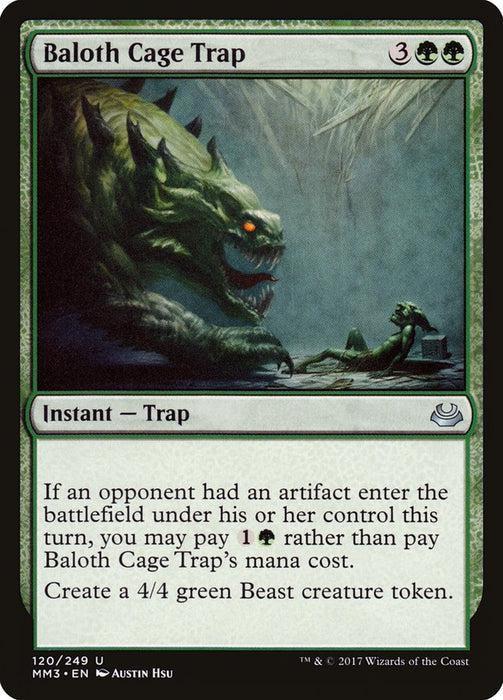Baloth Cage Trap  (Foil)