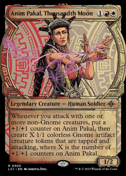 Anim Pakal, Thousandth Moon - Showcase- Legendary (Foil)