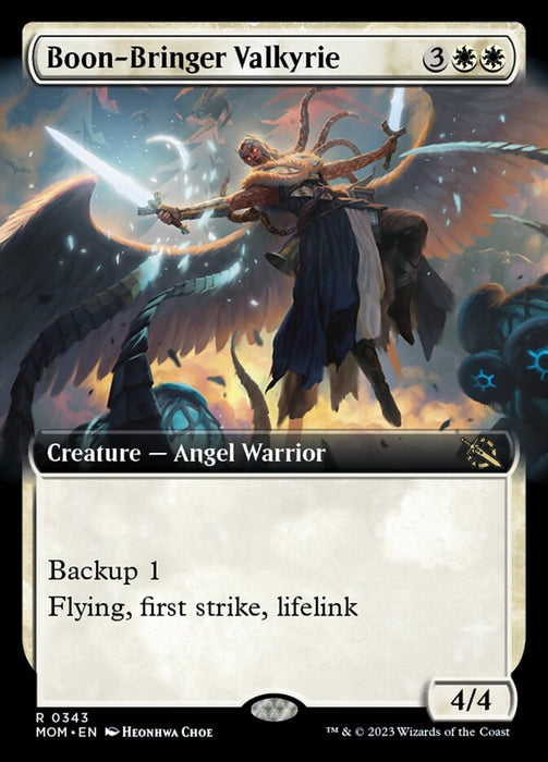 Boon-Bringer Valkyrie - Extended Art- Extended Art (Foil)