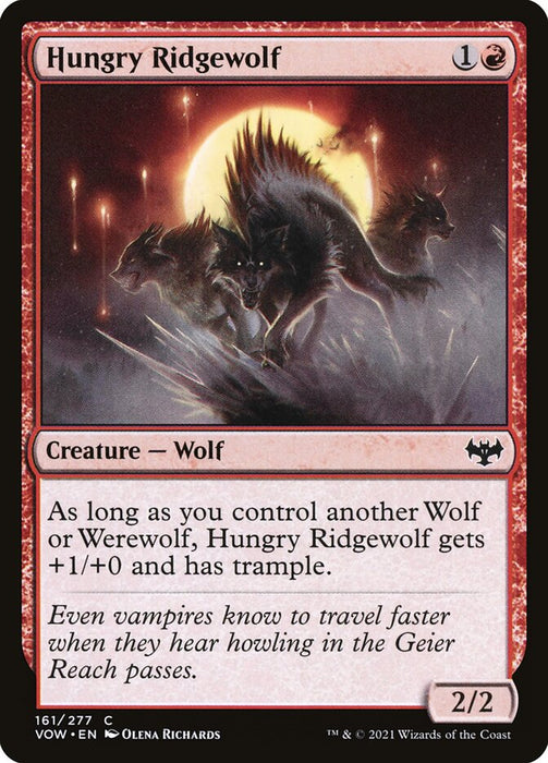 Hungry Ridgewolf  (Foil)