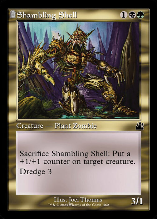 Shambling Shell - Retro Frame - Tombstone (Foil)