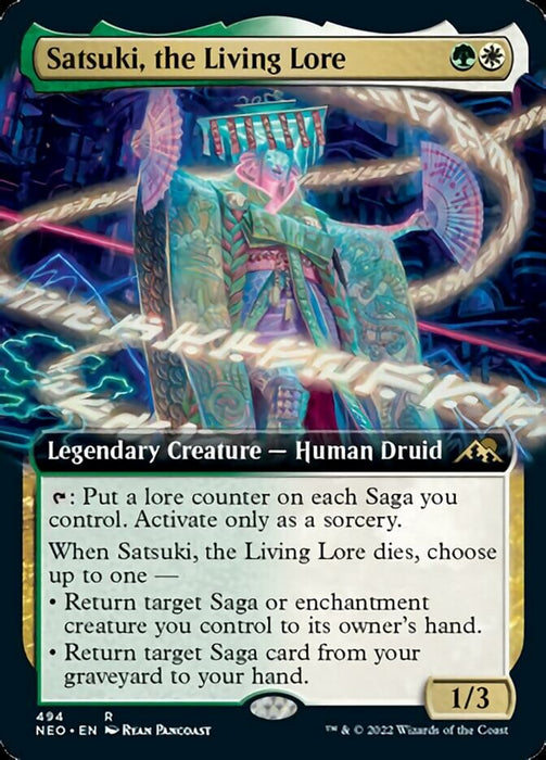 Satsuki, the Living Lore  - Legendary - Extended Art