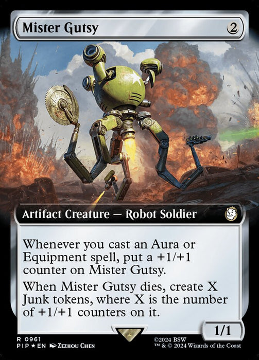 Mister Gutsy - Extended Art (Foil)