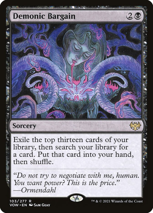 Demonic Bargain  (Foil)