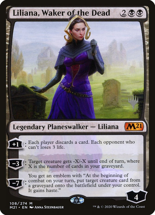 Liliana, Waker of the Dead (Foil)