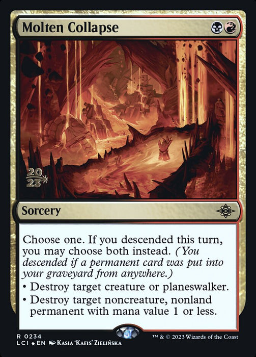 Molten Collapse (Foil)