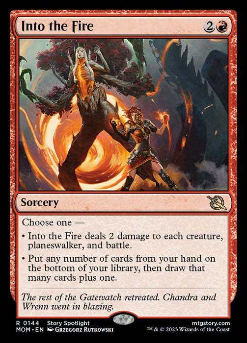 Into the Fire (Foil)