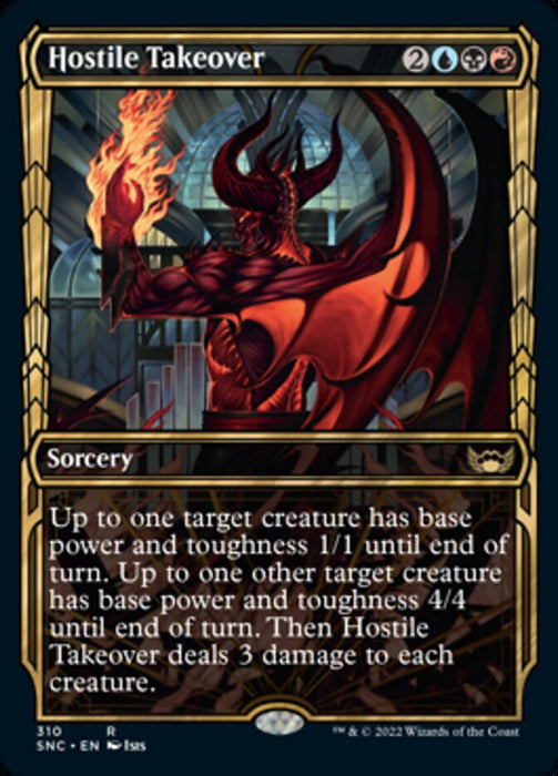 Hostile Takeover  - Showcase (Foil)