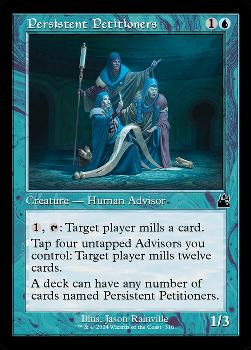 Persistent Petitioners - Retro Frame (Foil)