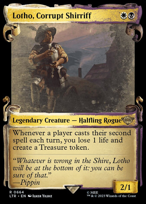 Lotho, Corrupt Shirriff - Showcase- Legendary