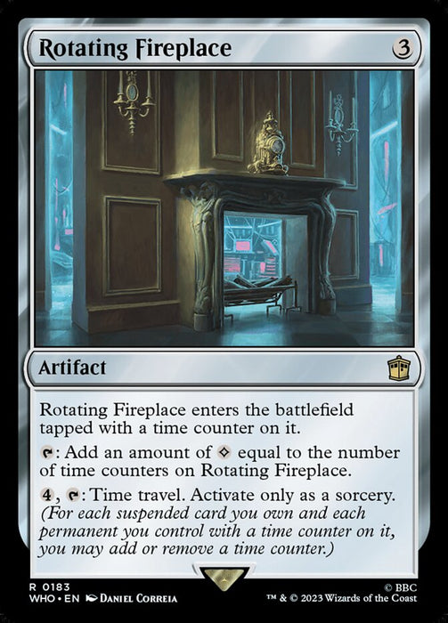 Rotating Fireplace (Foil)