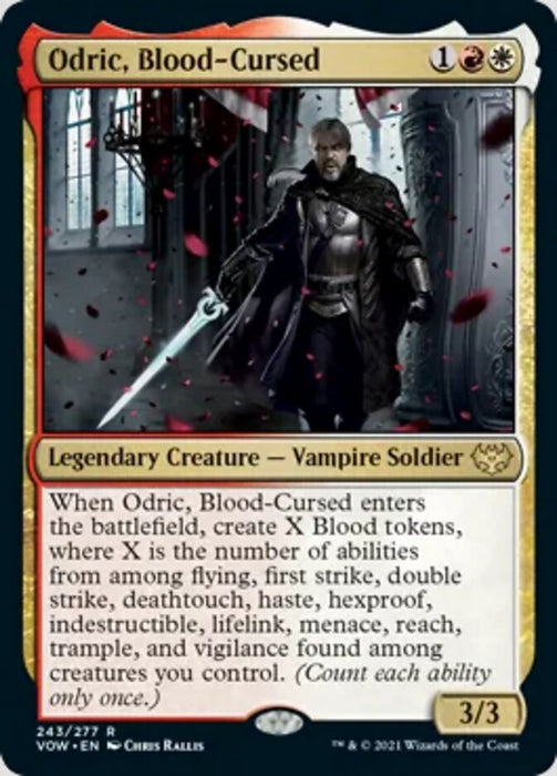 Odric, Blood-Cursed  - Legendary