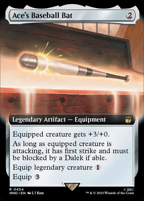 Ace's Baseball Bat - Legendary- Extended Art (Foil)