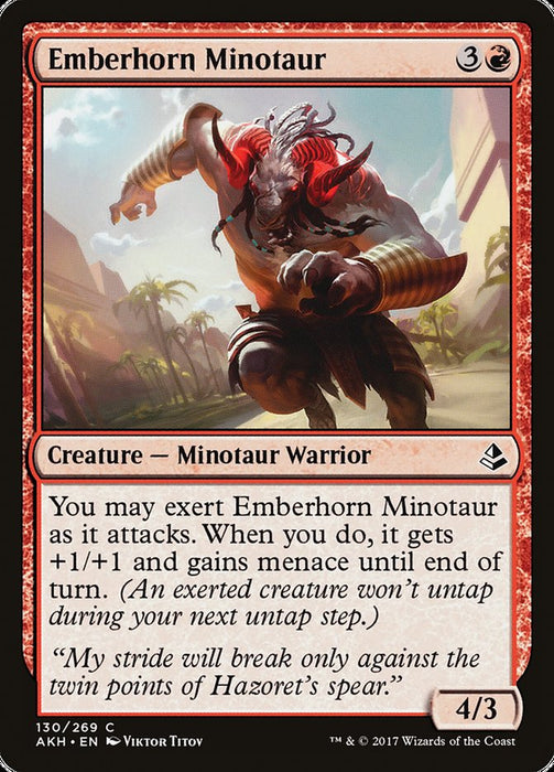 Emberhorn Minotaur  (Foil)